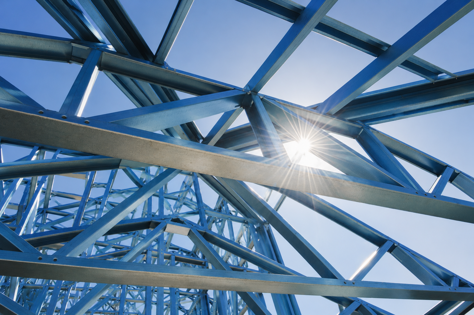Structural steel framing